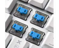 Sharkoon PureWriter White RGB TKL Kailh Blue - 1105756 - zdjęcie 3